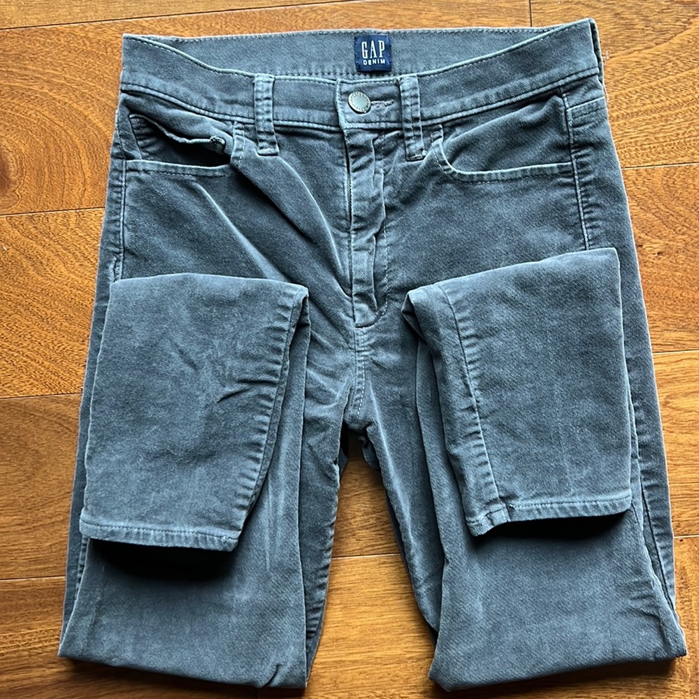 GAP-True Skinny Velvet Jeans Women’s Denim